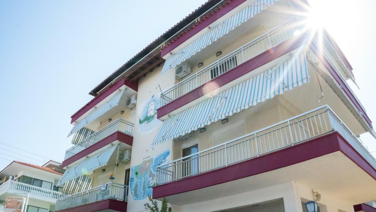 פראליה דיוניסיו Niki Apartments מראה חיצוני תמונה